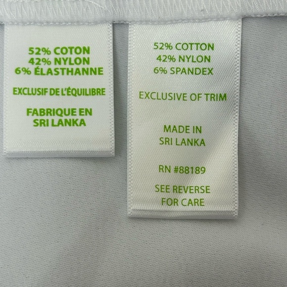 Lilly Pulitzer White Alessia Stretch Dinner Pant 4 Resort  Office Classi… - Picture 6 of 13